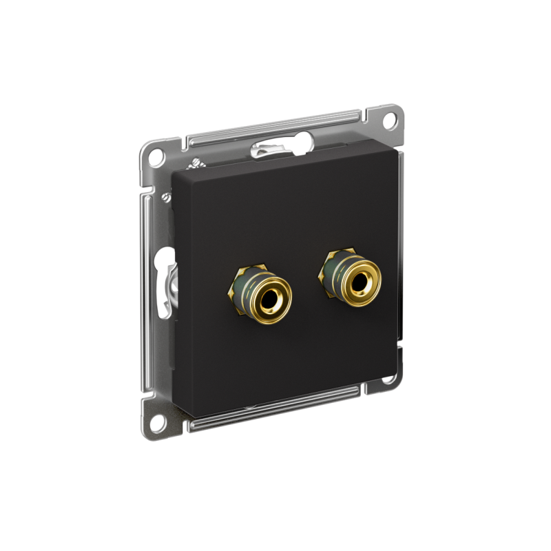 розетка аудио 2-м atlasdesign карбон se atn001087 от BTSprom.by