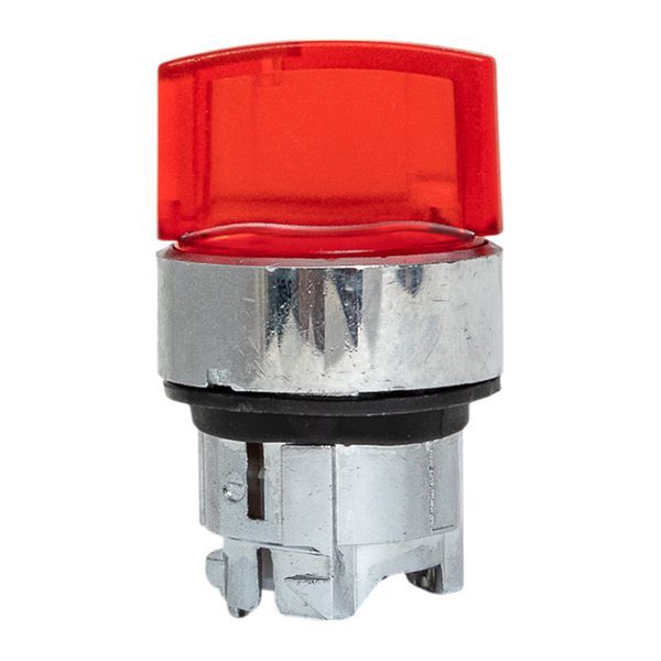  Механизм переключателя исполнительный XB4 IP65 на 2 положения возвратный без фиксации с подсветкой с короткой ручкой красн. EKF XB4BD2L-R-65 фото в каталоге от BTSprom.by