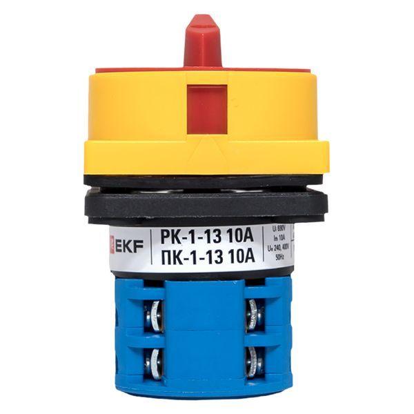  Переключатель кулачковый ПК-1-13 10А 3п "0-1" с блокировкой IP65 PROxima EKF pk-1-13-10-a65 фото в каталоге от BTSprom.by