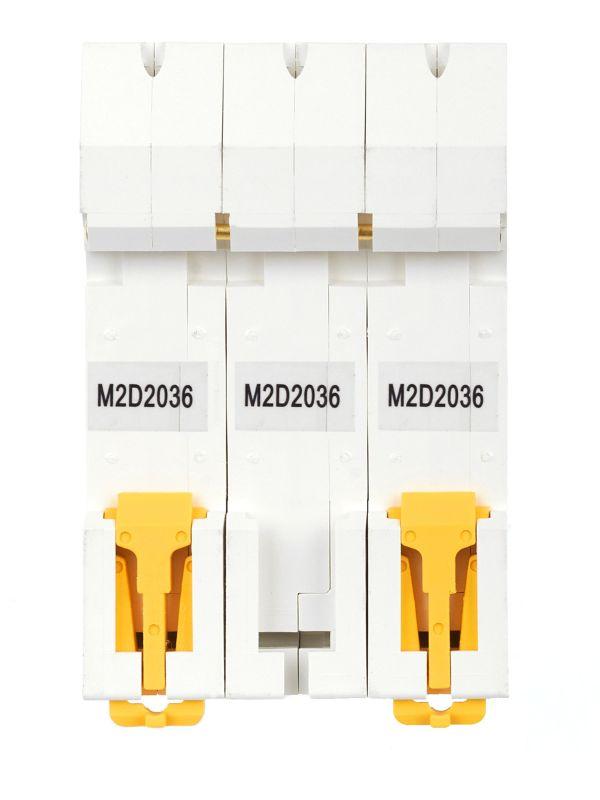  Выключатель автоматический модульный 3п D 20А M06N ARMAT IEK AR-M06N-3-D020 фото в каталоге от BTSprom.by