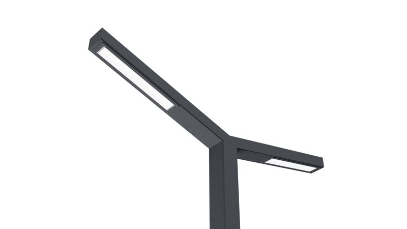 светильник светодиодный l-park stick 2/30/30+30/ш9/740/01/p1-f2/220ac ip65 yo ledel ps60-1614-1115-1739 от BTSprom.by