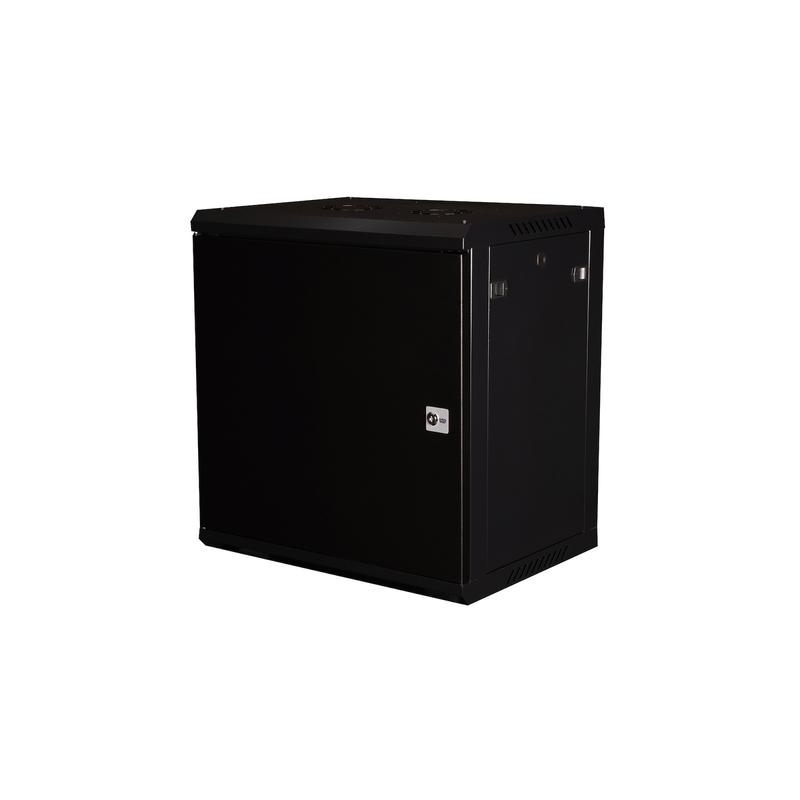 шкаф телекоммуникационный настен. 19дюйм 12u 635х600х450мм дверь метал. черн. datarex dr-643001 от BTSprom.by