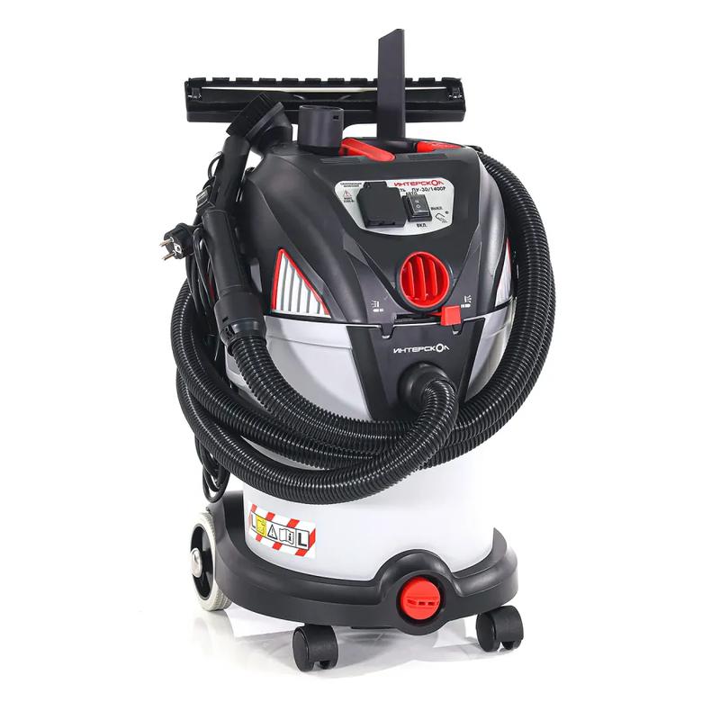  Пылесос строительный ПУ-30/1400Р ИНТЕРСКОЛ 707.1.0.00 фото в каталоге от BTSprom.by