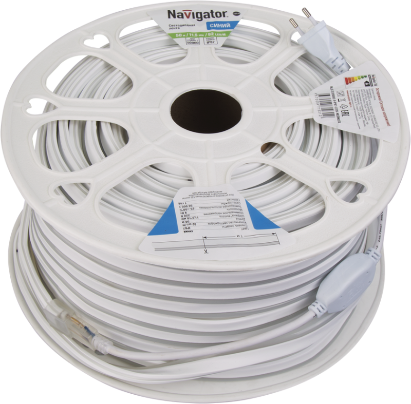 лента светодиодная 71 931 nls-2835b92-9-ip67-220v-neonled r20 (уп.20м) navigator 71931 от BTSprom.by