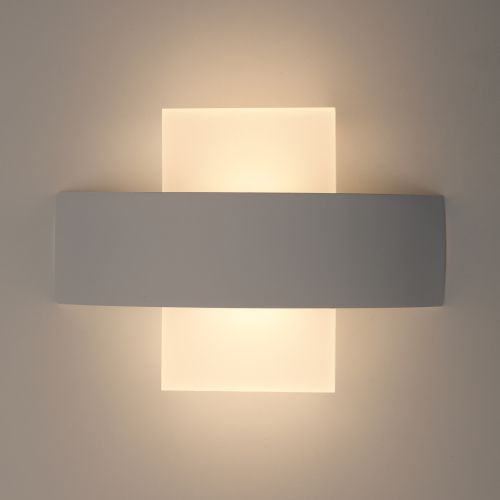  Светильник WL7 WH+WH декор. подсветка светодиод. 6Вт IP54 бел. ЭРА Б0034604 фото в каталоге от BTSprom.by