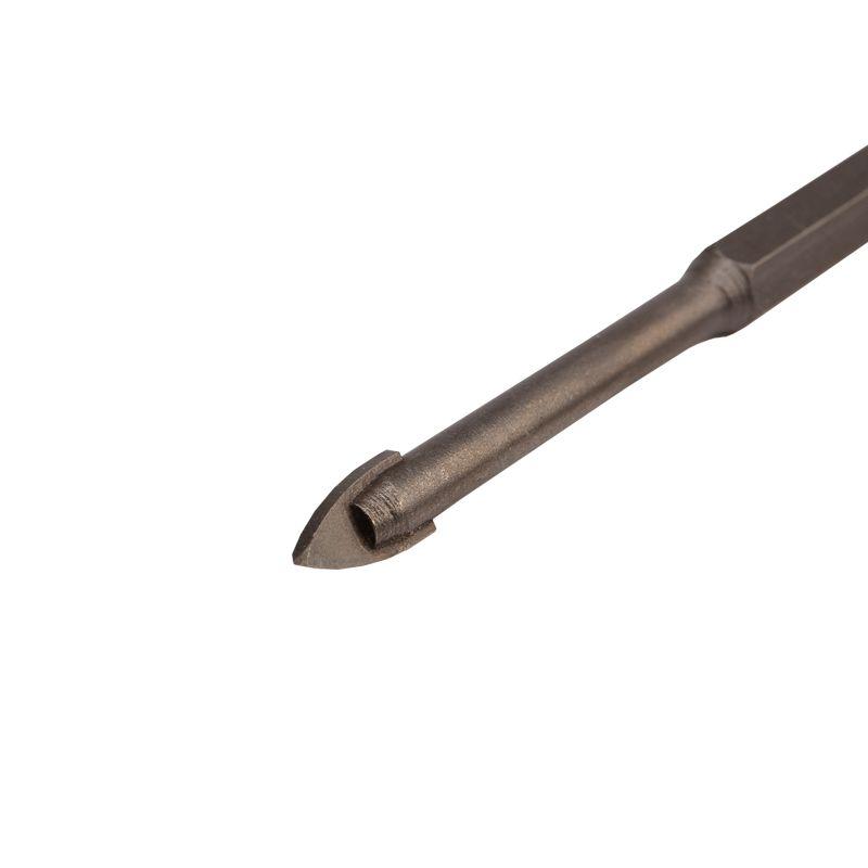  Сверло по стеклу и керамике 6мм (шестигранный хвостовик) Kranz KR-91-0642 фото в каталоге от BTSprom.by