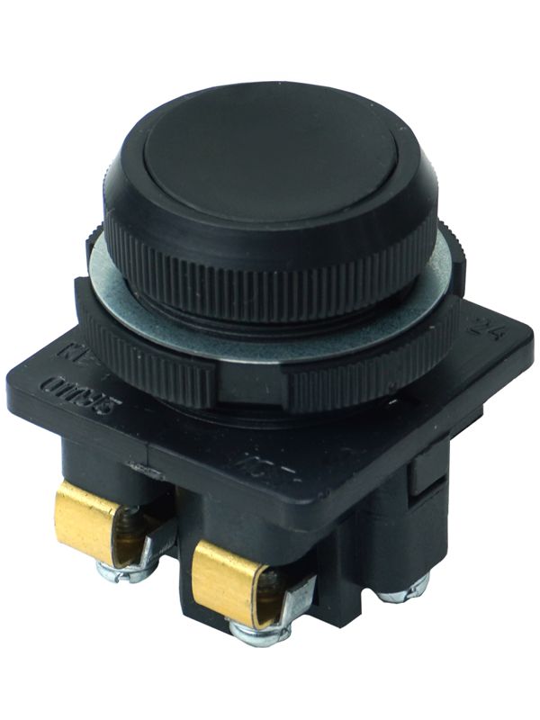 выключатель кнопочный ке-181 у2 исп.4 1но цилиндр 10а ip54 660в черн. электротехник et529372 от BTSprom.by