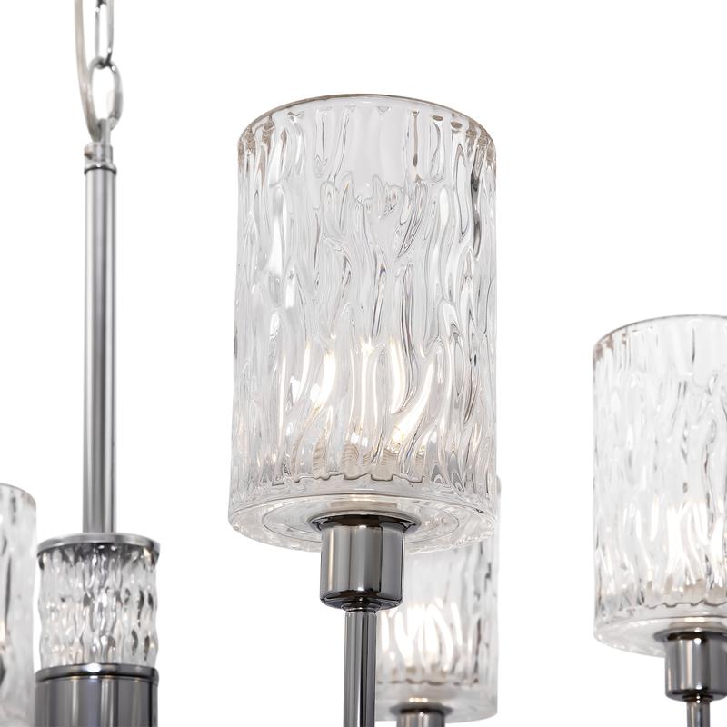  Люстра Elsa 60Вт E14х6 IP20 Freya FR5133PL-06CH фото в каталоге от BTSprom.by