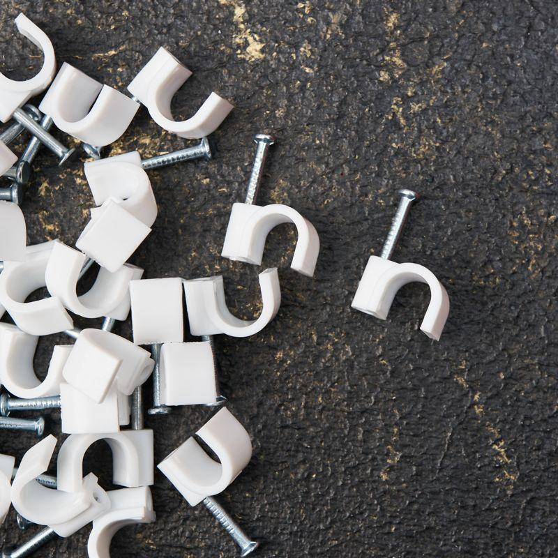  Крепеж кабеля круглый 8мм (уп.50шт) Rexant 07-4008 фото в каталоге от BTSprom.by