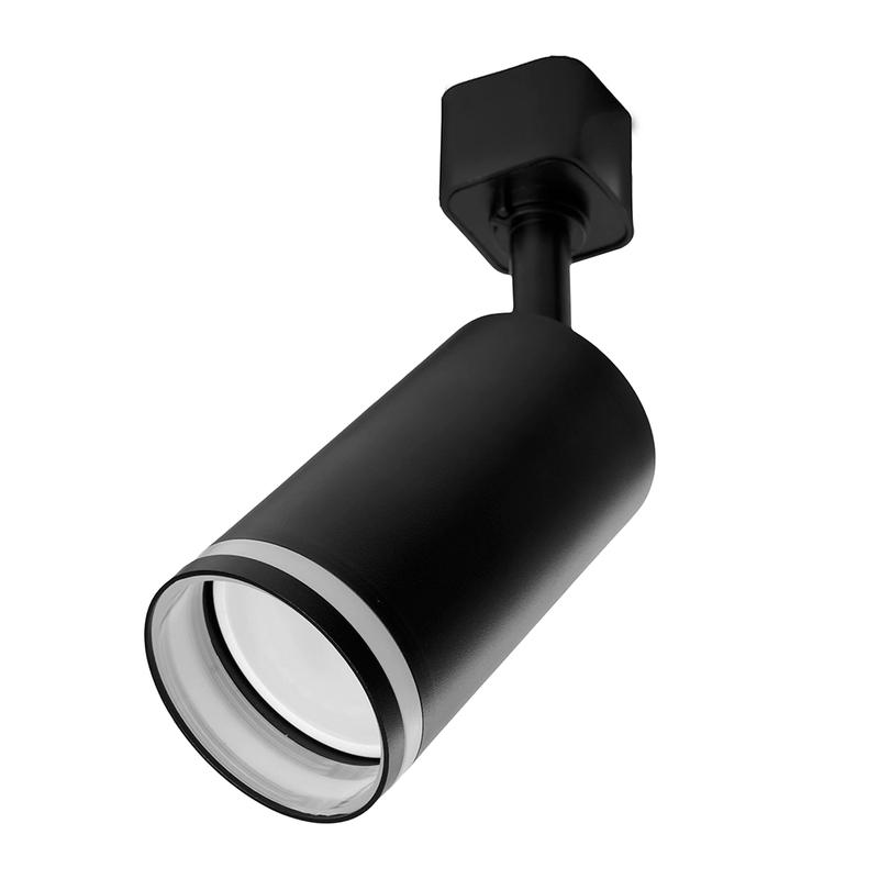 светильник трековый al161 luna под лампу gu10 черн. feron 41370 от BTSprom.by