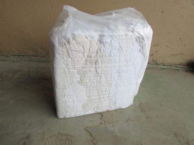 ветошь обтирочная белая махра (10кг) 4816087902238 от BTSprom.by