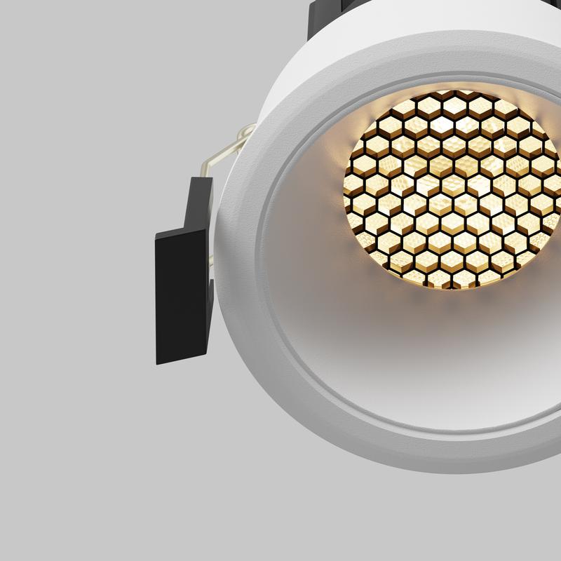  Светильник Dip 2700К 10Вт 50град. встраив. Maytoni DL115-10W-2.7K-W фото в каталоге от BTSprom.by