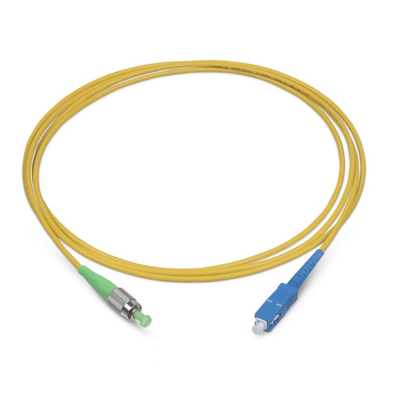 шнур оптический fop(s)-9-fc/apc-sc/upc-1m simplex fc/apc-sc/upc 9/125 sm 1м lszh cabeus 8051c от BTSprom.by