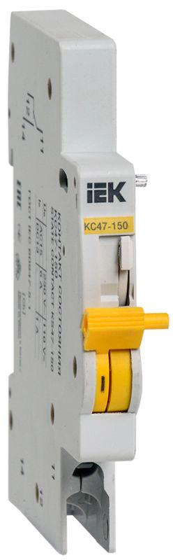 контакт состояния кс47-150 на din-рейку для ва47-150 karat iek mva50d-ks-1 от BTSprom.by