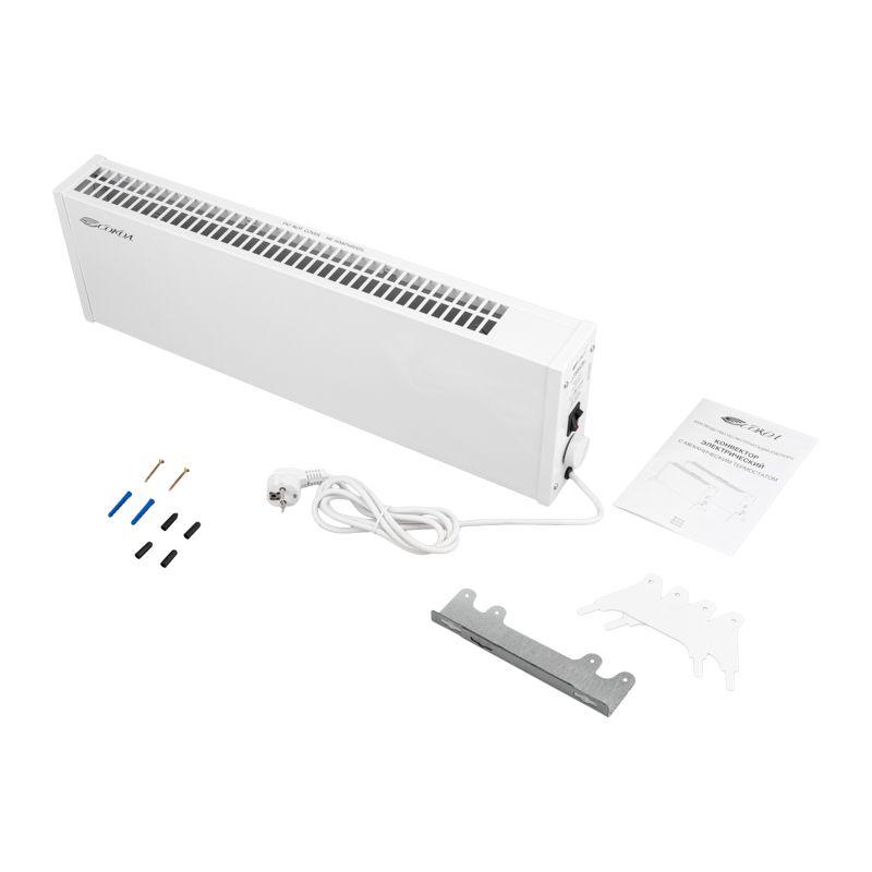  Конвектор электрический Такса с механическим термостатом 2кВт СОКОЛ 60-0123 фото в каталоге от BTSprom.by