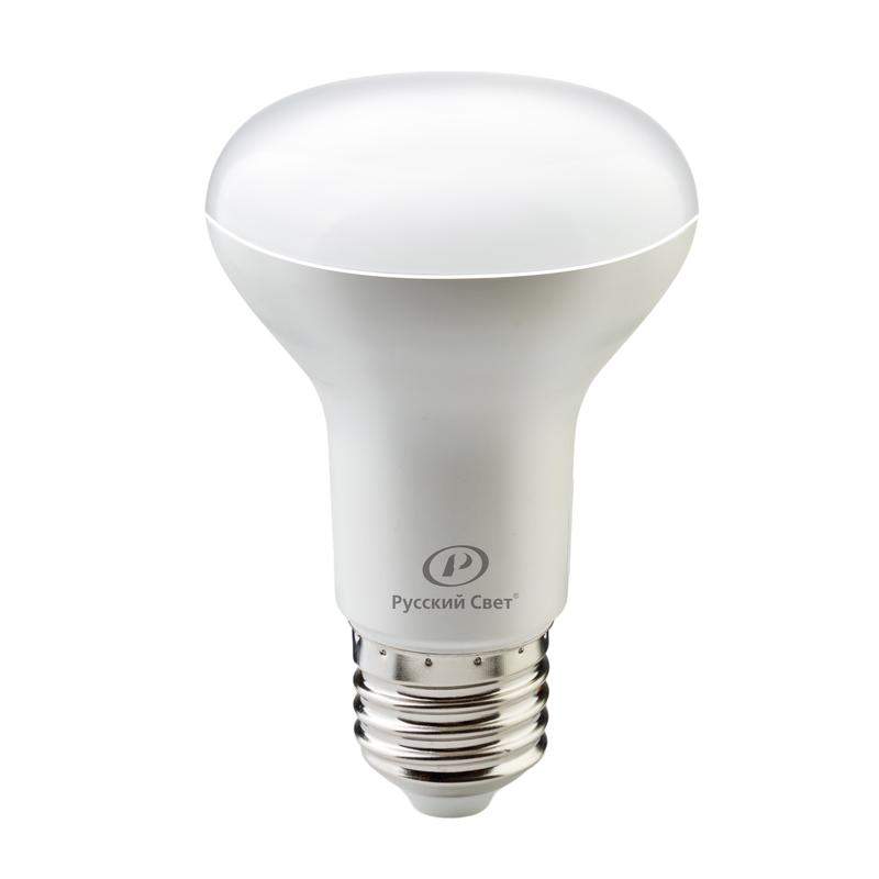 лампа светодиодная rs r63 e27 9w 220-240v 2700к 9вт 720лм ra 90 рефлектор русский свет 15010745080 от BTSprom.by