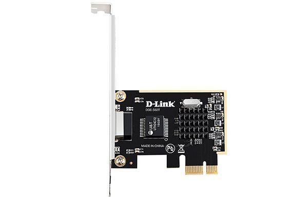 адаптер сетевой dge-562t/a2a pci express с 1 портом 100/1000/2.5gbase-t d-link 1855797 от BTSprom.by