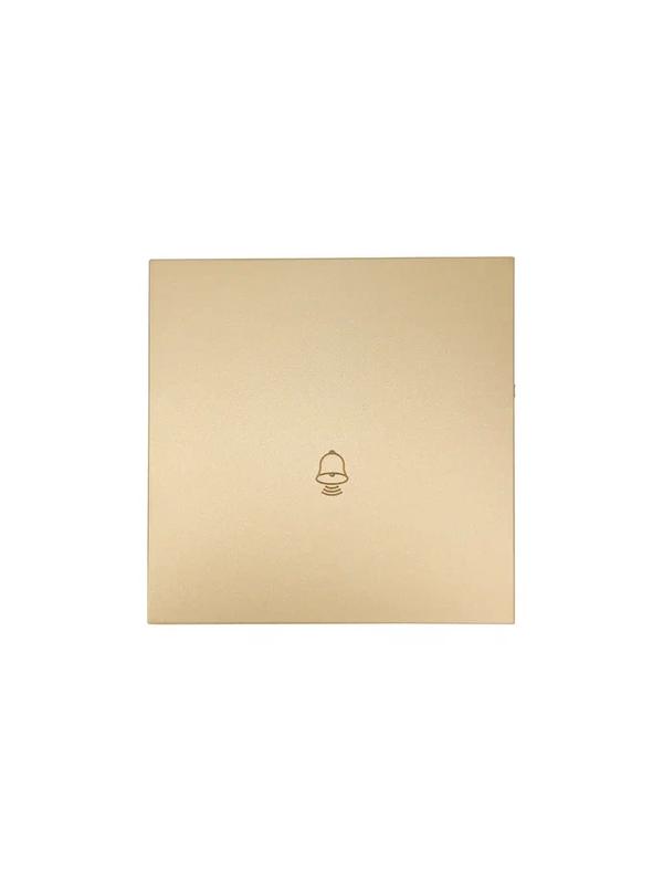 кнопка звонка сп zima ip20 безвинт. зажим зол. lezard 704-3688-103qc от BTSprom.by