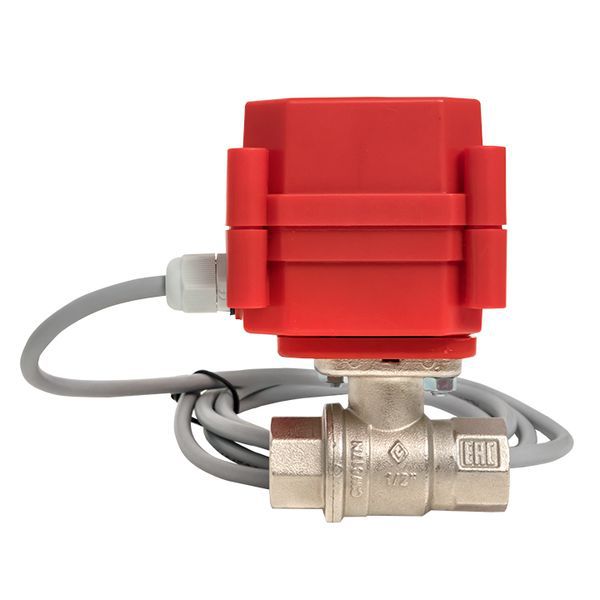  Кран шаровой 1/2 дюйма 220В с электроприводом AquaExpert PROxima EKF AquaExpert-valve-1/2 фото в каталоге от BTSprom.by