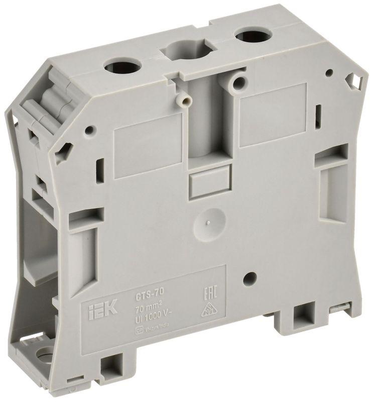 колодка клеммная cts с шестигранником 70кв.мм сер. iek yct10-01-k03-070 от BTSprom.by