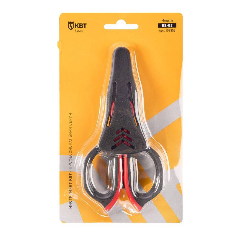  Ножницы универсальные ES-02 ПРОФИ КВТ 102358 фото в каталоге от BTSprom.by