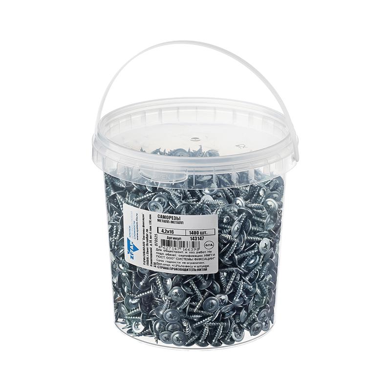 саморез шсмм 4.2х16 (уп.1400шт) tech-krep/zitar 143147 от BTSprom.by
