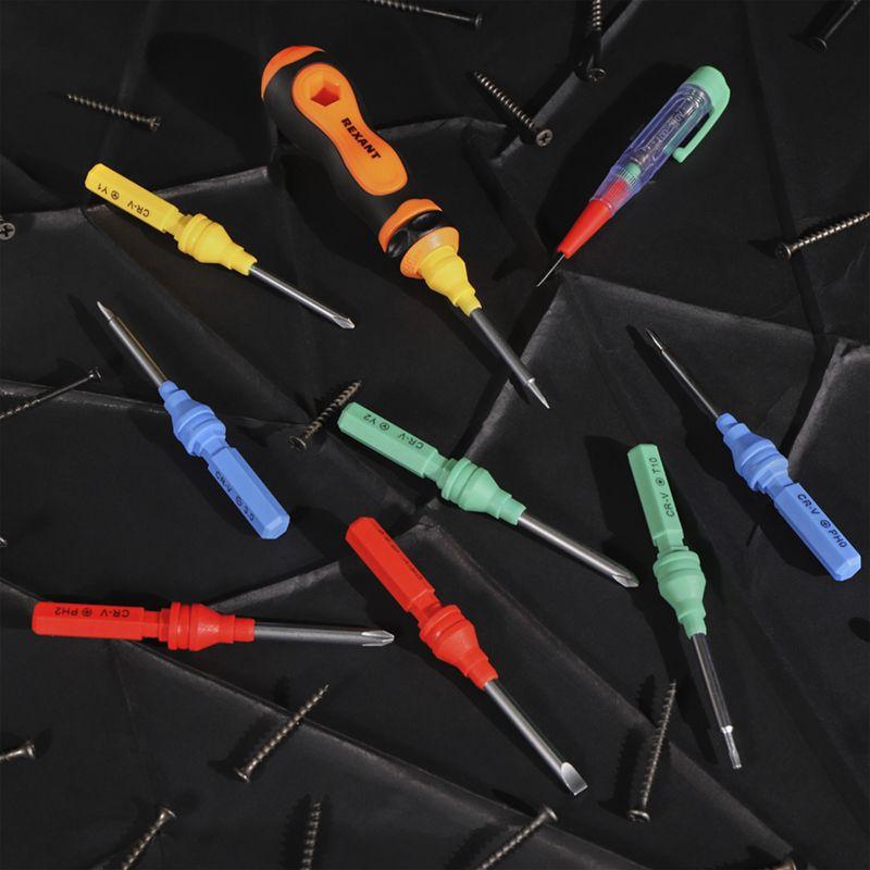  Набор отверток 10 предметов Rexant 12-4777 фото в каталоге от BTSprom.by