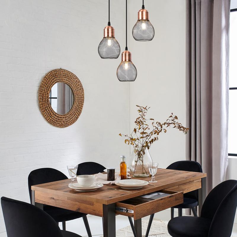  Светильник Agata 60Вт E27х3 IP20 подвесной Freya FR4011PL-03BBS фото в каталоге от BTSprom.by