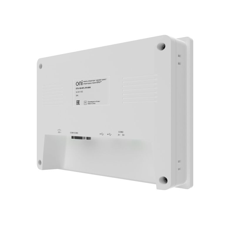  Панель оператора базовая ETG 7дюйм эконом ONI ETG-150-NPL-070-0000 фото в каталоге от BTSprom.by