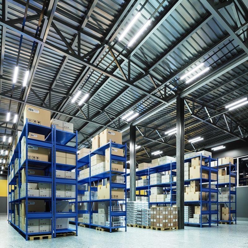 светильник светодиодный 1580х29х29мм 36вт 6500к 3650лм ip65 compact линейный матов. соед. в линию до 10шт gauss 843424336 от BTSprom.by