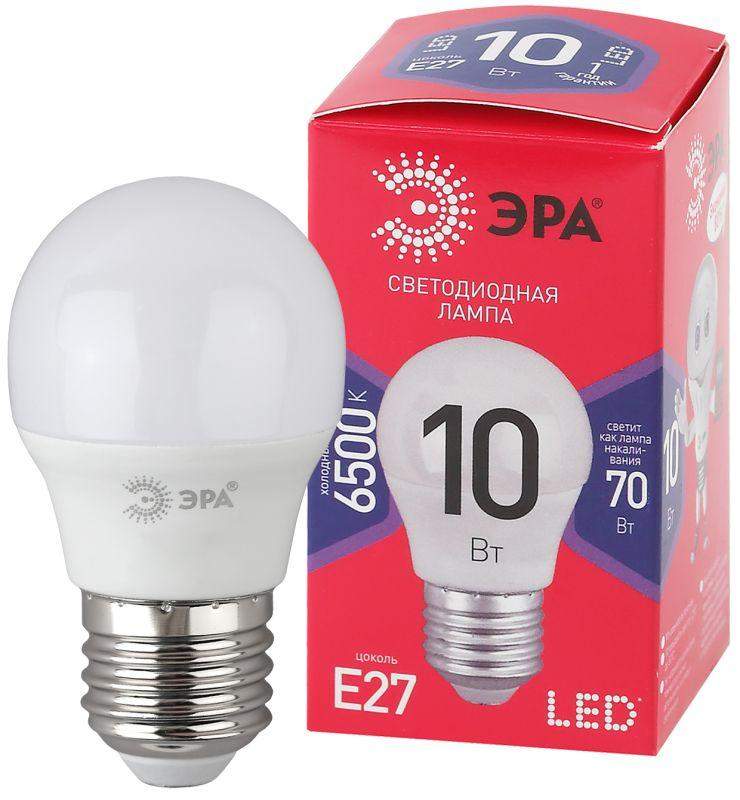 лампа светодиодная red line led p45-10w-865-e27 r 10вт p45 шар 6500к холод. бел. e27 эра б0045355 от BTSprom.by
