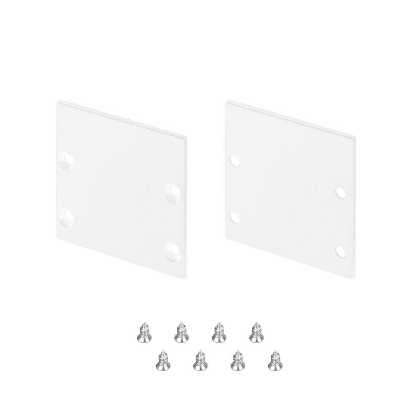 заглушка line-s-3535 white глухая металл (комплект) arlight 041883 от BTSprom.by