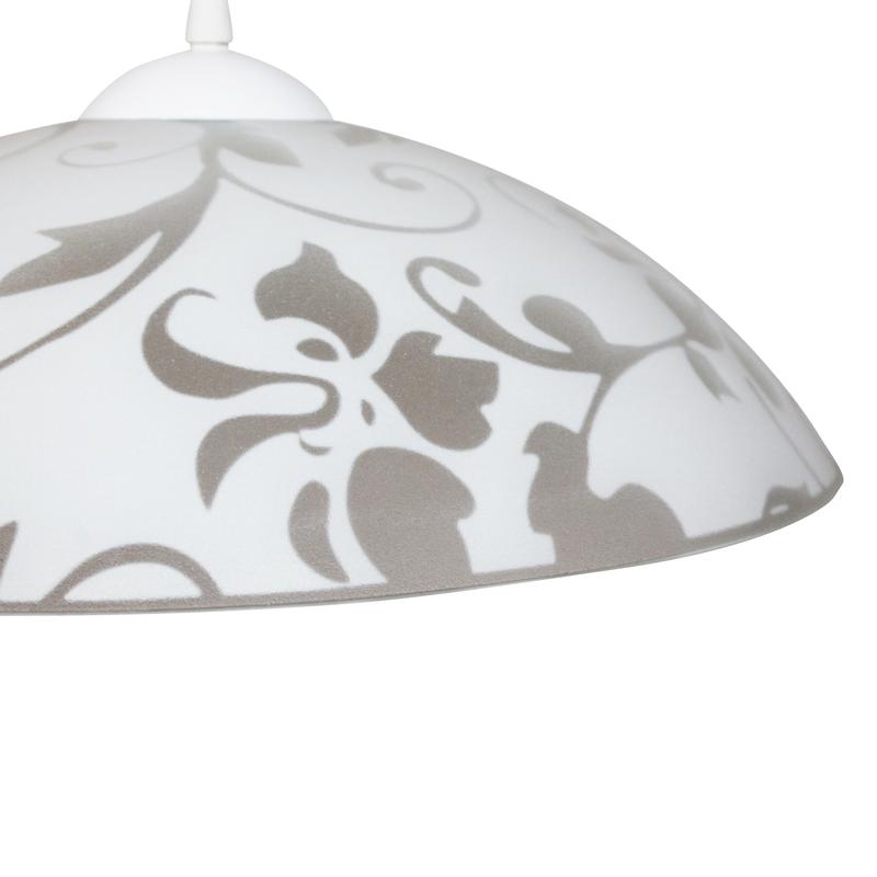  Светильник НСБ 72-60 М50 "Эрика" 410 матов. бел./шнур бел. (инд. упак.) Элетех 1005159636 фото в каталоге от BTSprom.by