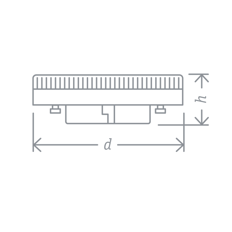 Лампа светодиодная 95 483 NLL-02-01 (GX53-15-230-2.7K) 15Вт матовая 2700К тепл. бел. GX53 1040лм 176-264В NAVIGATOR 95483 фото в каталоге от BTSprom.by