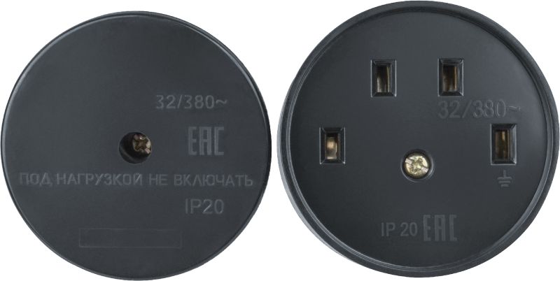 розетка 14 349 nca-c04-32a-380-bl ip20 черн. navigator 14349 от BTSprom.by