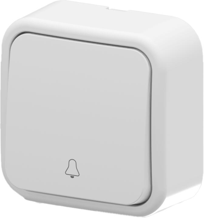 выключатель звонка aria ip20 бел. arvia 25 01 1000 207 от BTSprom.by