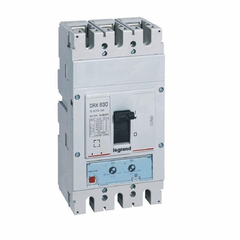 выключатель автоматический 3п 320а 50ка drx630 термомагнитн. настраив. расцеп. leg 667658 от BTSprom.by