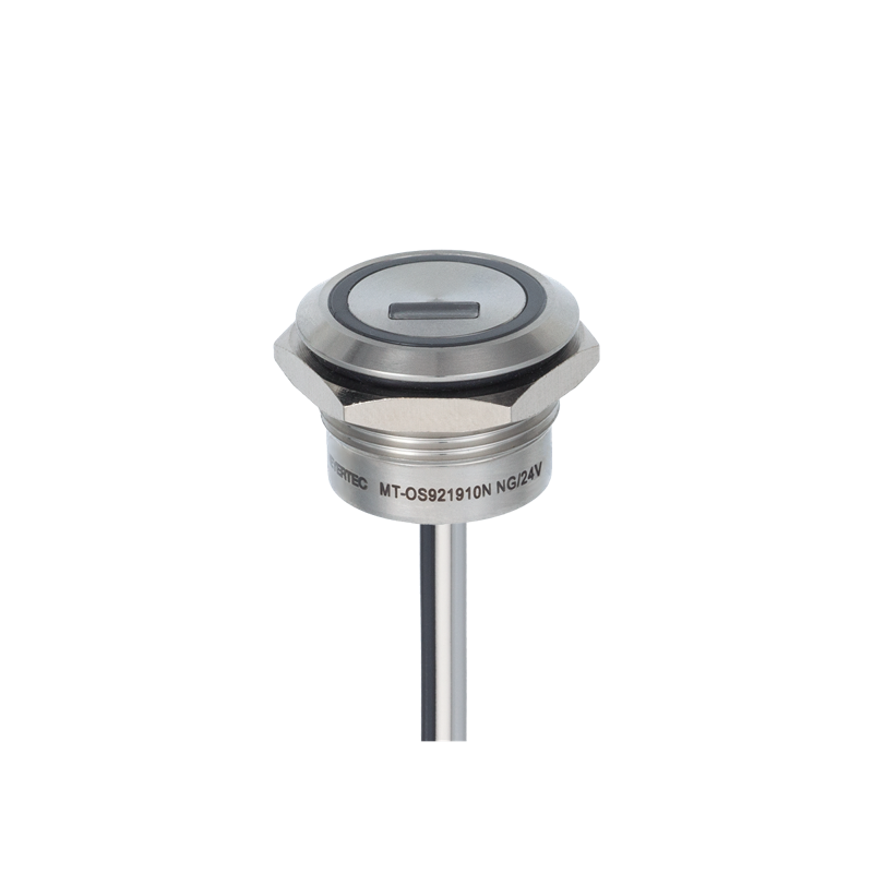 переключатель оптический с подсветкой зел. 19мм no возврат npn 24в dc ip68 mt-os921910nng овен 157407 от BTSprom.by