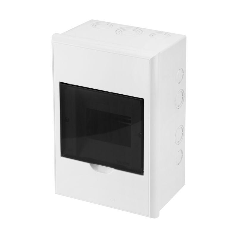  Бокс пластиковый ЩРН-П-4 IP41 бел. Kranz KR-11-0304 фото в каталоге от BTSprom.by