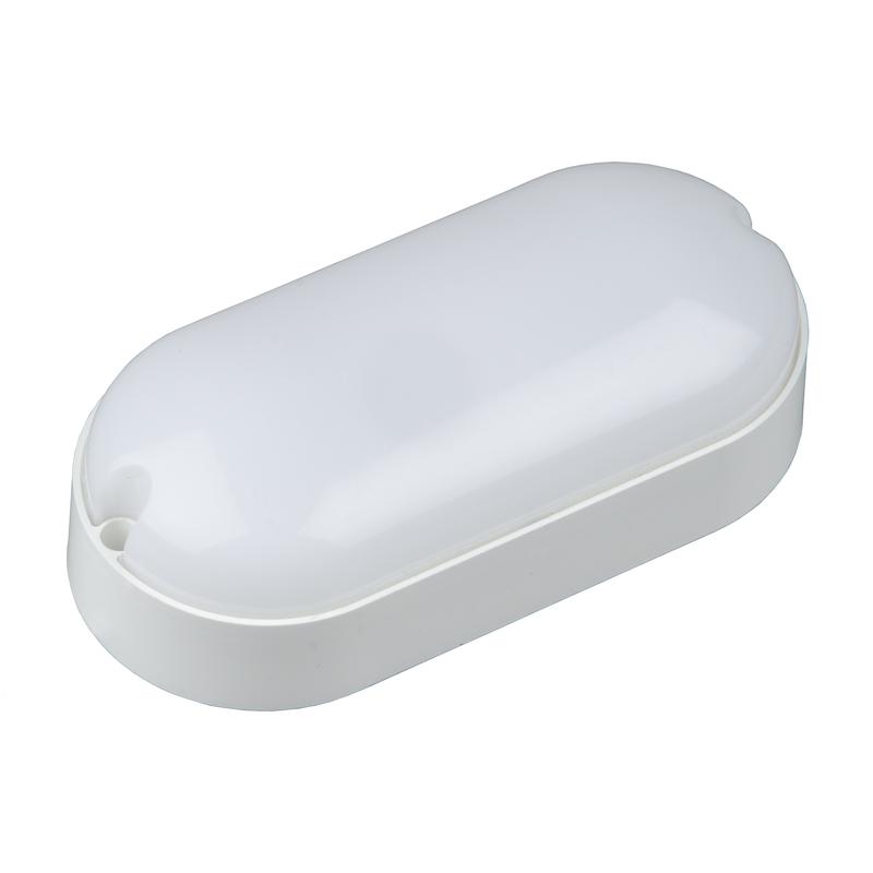 светильник светодиодный ulw-q225 8w/6500к ip65 white влагозащ. овал дневной свет 6500к 165х80мм бел. volpe ul-00005133 от BTSprom.by