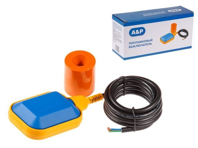 поплавковый выключатель с кабелем 2,0 м a&p ap03a05200 от BTSprom.by
