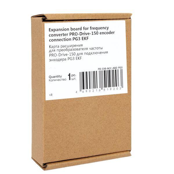 Карта расширения для преобразователя частоты PRO-Drive PD-150-ACC-ABZ-PG3 EKF PD-150-ACC-ABZ-PG3 фото в каталоге от BTSprom.by