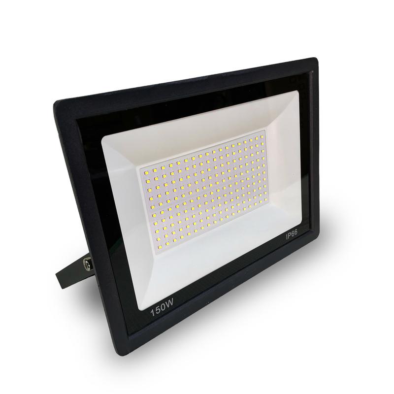 прожектор светодиодный сдо 150вт 6500к ip65 12750лм 185-265в 330х250х35мм черн. kraso pz-150c от BTSprom.by