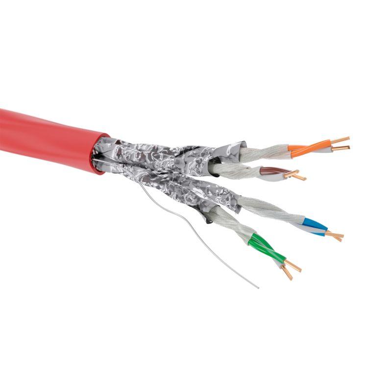 кабель cat 6 u/ftp нг(а)-frhf (бухта 305м) красн. dkc rn6ufa04rd от BTSprom.by
