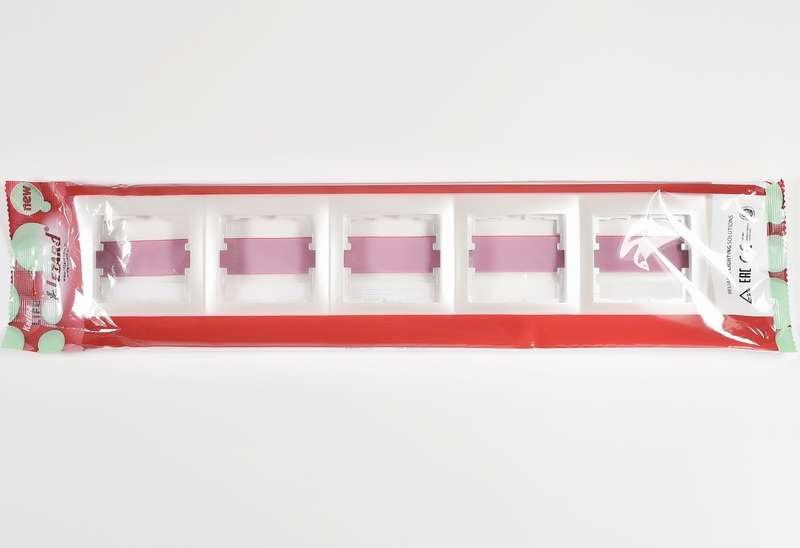  Рамка 5-м Karina Life горизонт. жемчуж./бел. перламутр LEZARD 708-3000-150 фото в каталоге от BTSprom.by