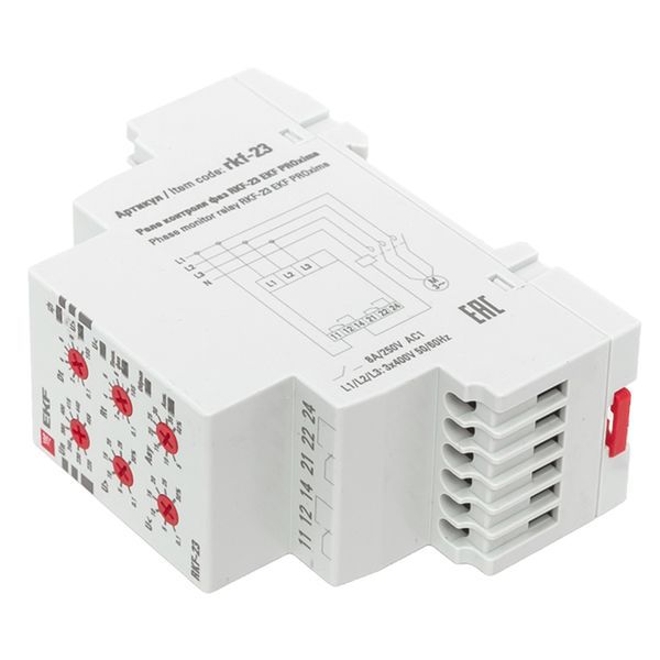  Реле контроля фаз RKF-23 EKF rkf-23 фото в каталоге от BTSprom.by