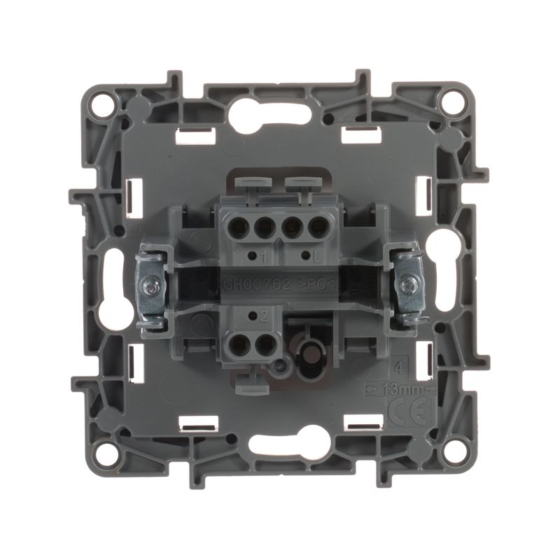  Переключатель 1-кл. СП Etika 10А IP20 250В 10AX безвинтов. зажимы механизм бел. IEK 672205 фото в каталоге от BTSprom.by