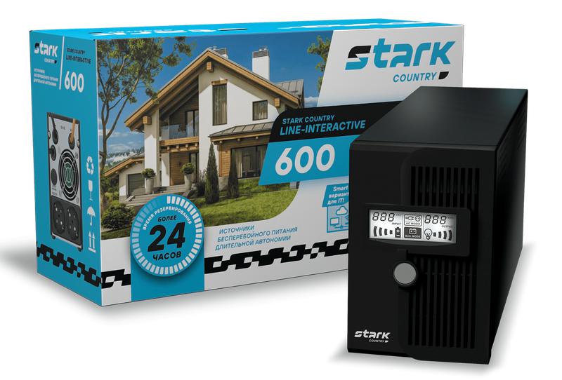 источник бесперебойного питания (ибп) 12в 600ва 600 stark country от BTSprom.by