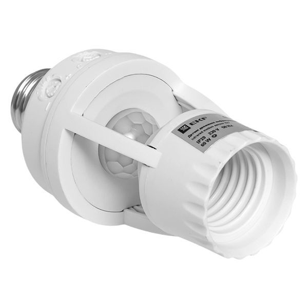 датчик движения (ик) e27 60вт 360гр. до 7м ip20 proxima ekf dd-ms-e27 от BTSprom.by
