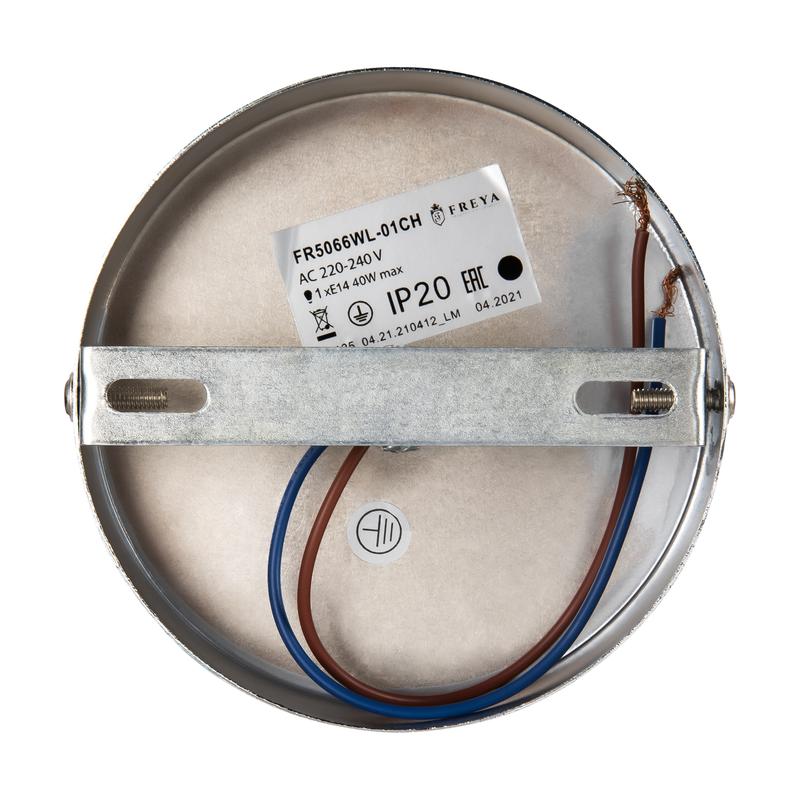  Светильник Paula 40Вт E14х1 IP20 бра настен. Freya FR5066WL-01CH фото в каталоге от BTSprom.by